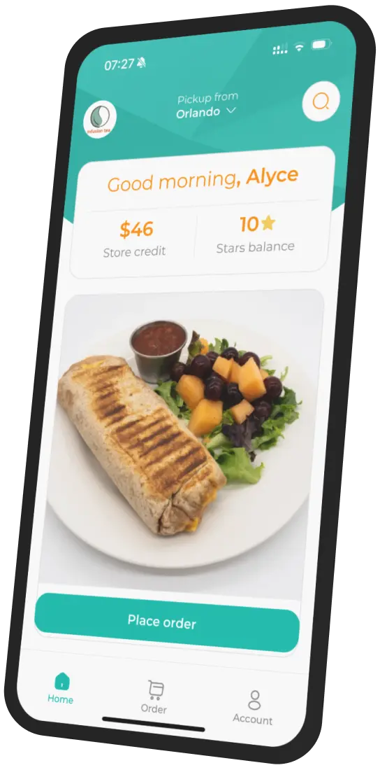 Infusion Tea app preview