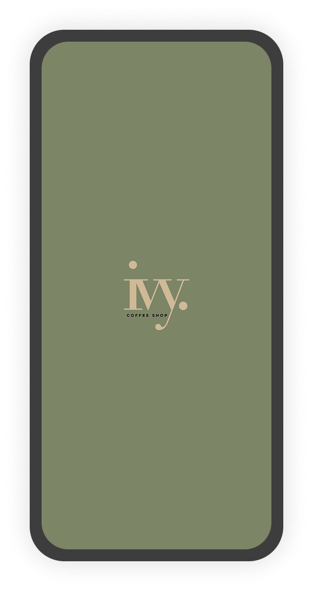 Ivy. Coffee Shop app