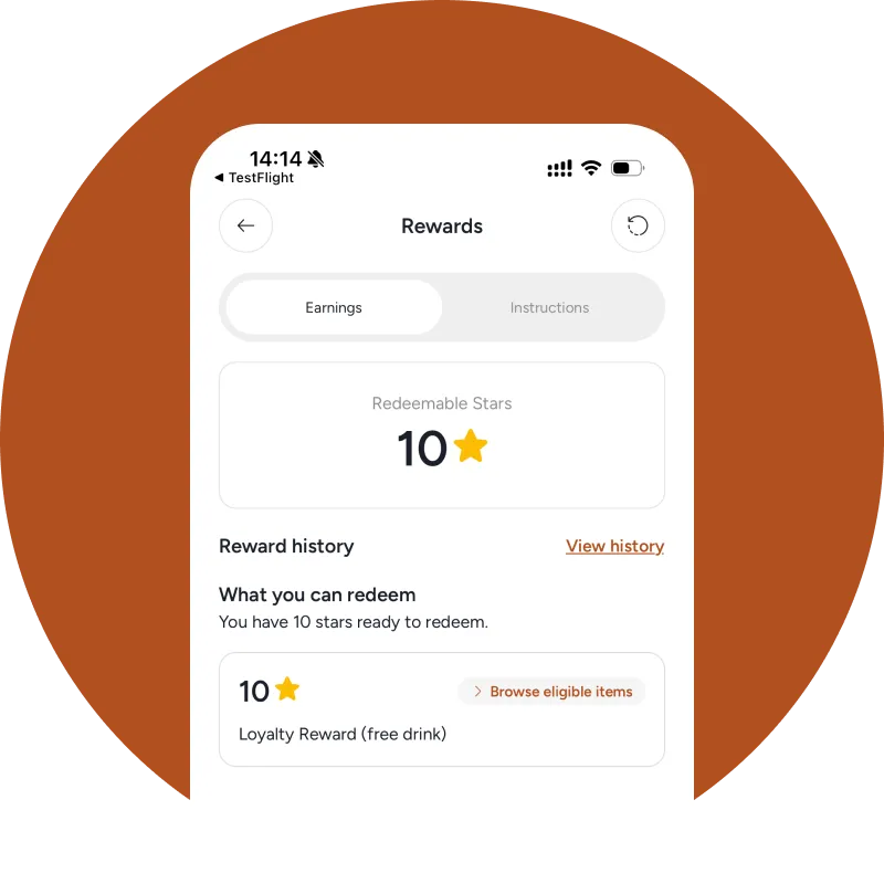 ⭐ Earn Rewards