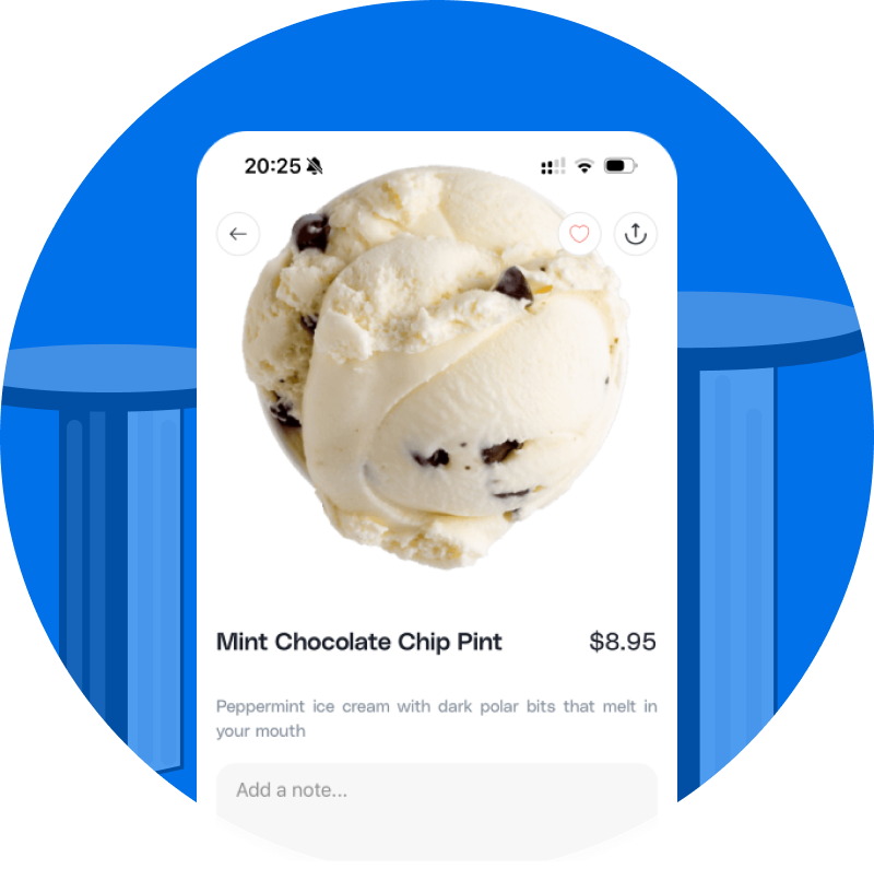 🍦 Order Ahead