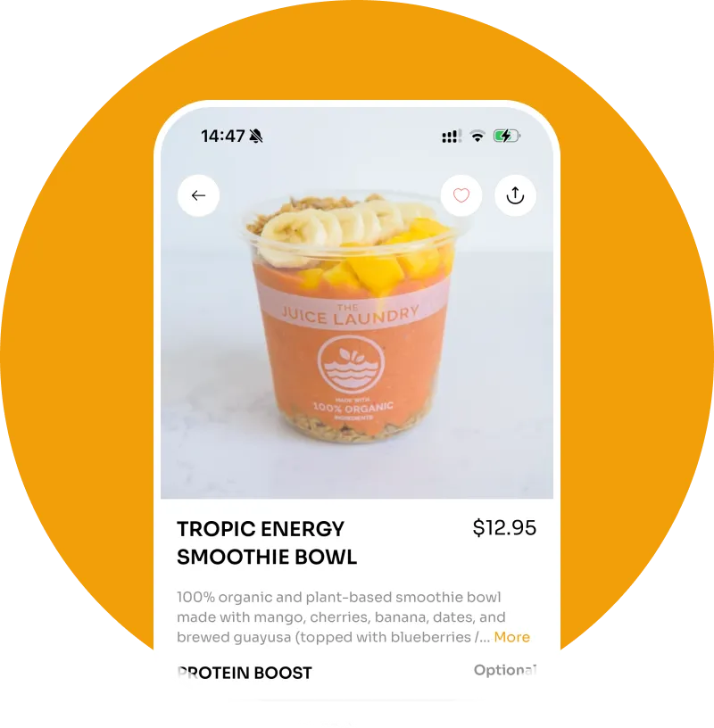 🥣 Order Ahead