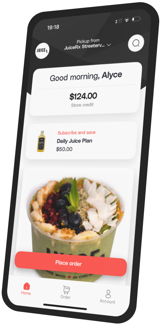 JuiceRx app preview