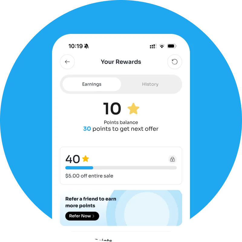 ⭐ Earn Rewards