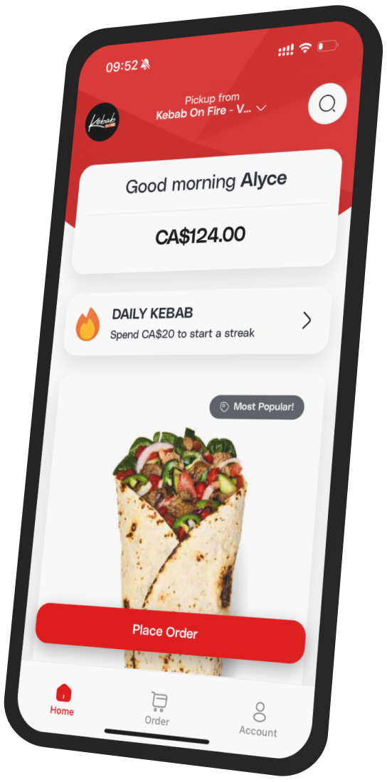 Kebab On Fire app preview