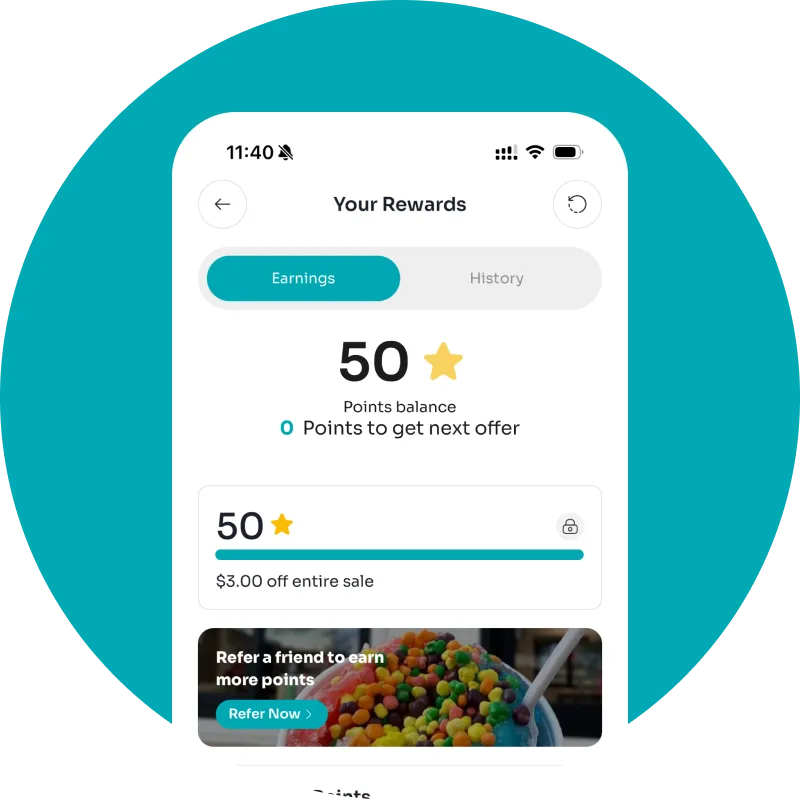 ⭐ Earn Rewards