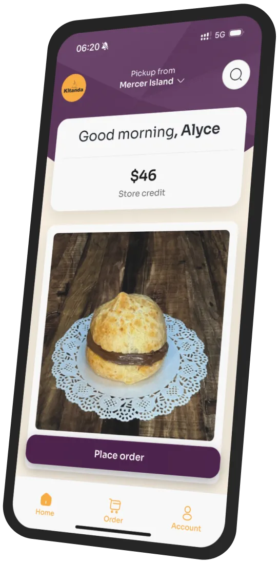 Kitanda Coffee app preview