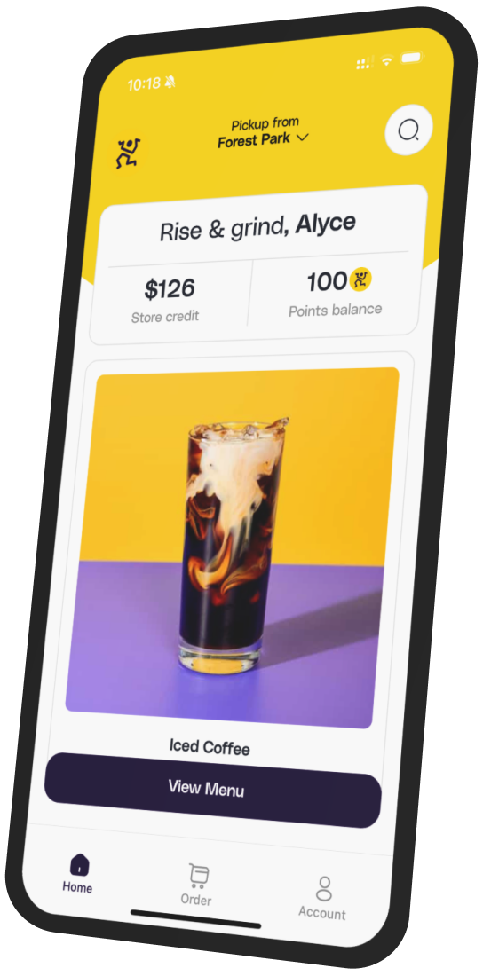 Kribi Coffee app preview