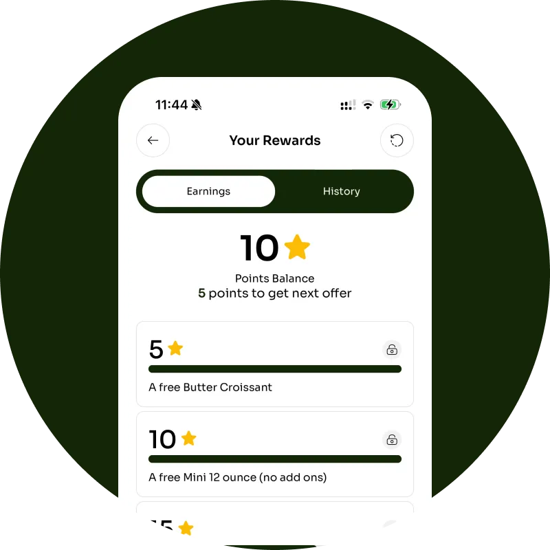 ⭐ Earn Rewards