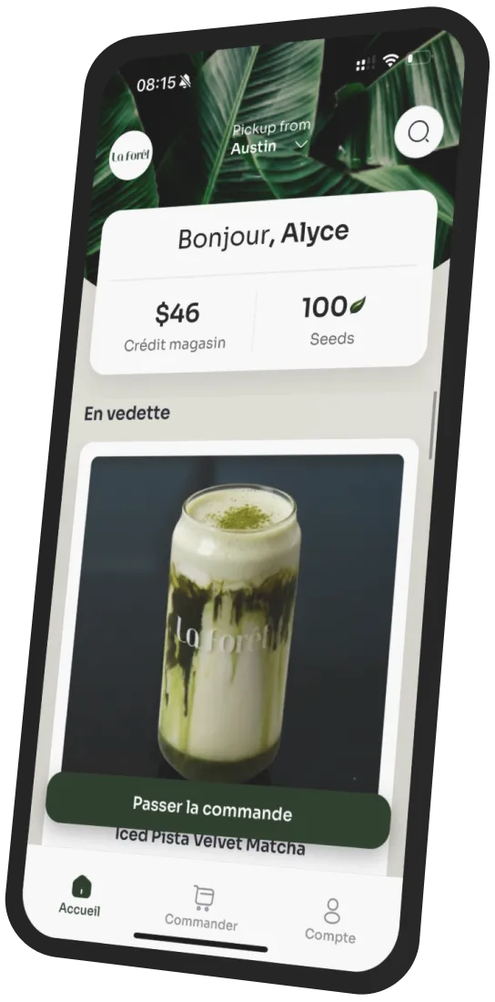 La Forêt app preview
