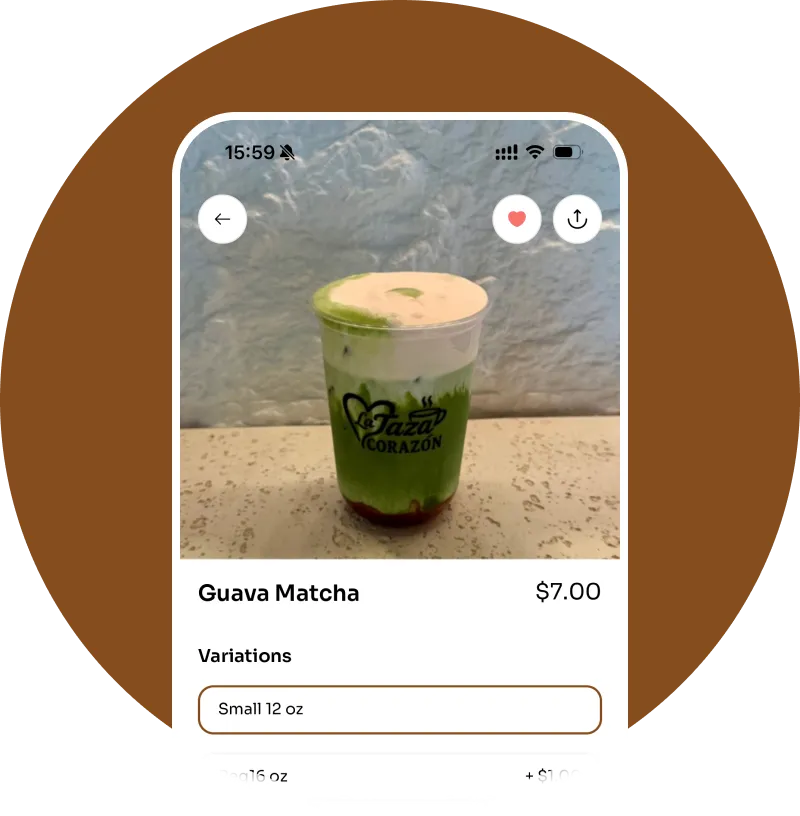 ☕ Order Ahead