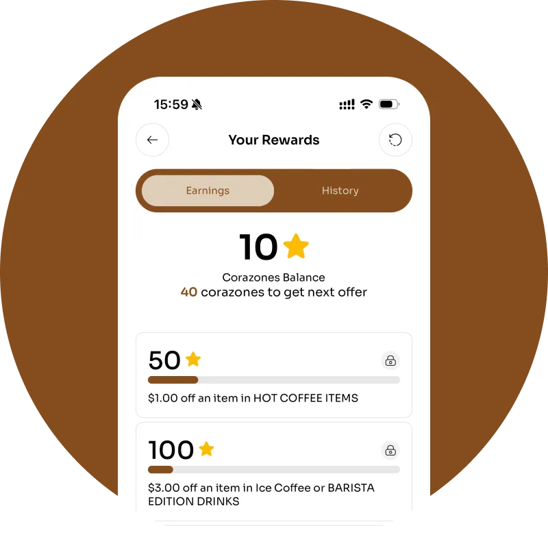 ⭐ Earn Rewards