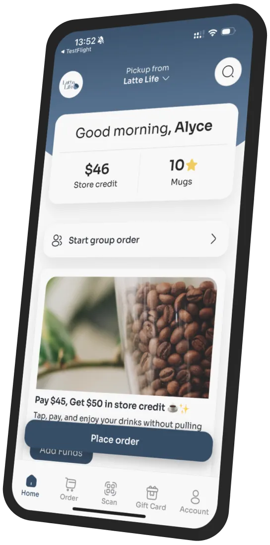 Latte Life app preview