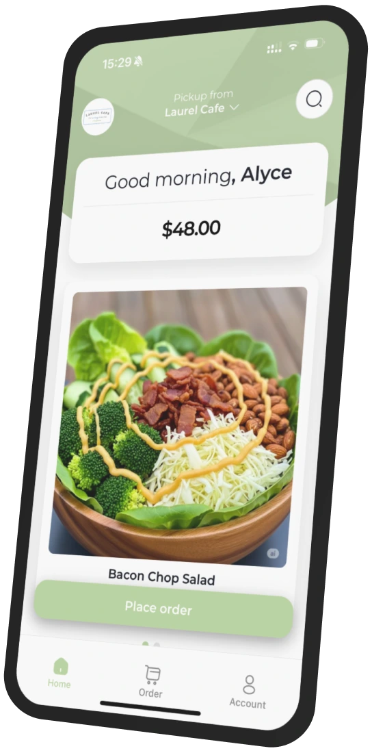 Laurel Cafe – VA app preview