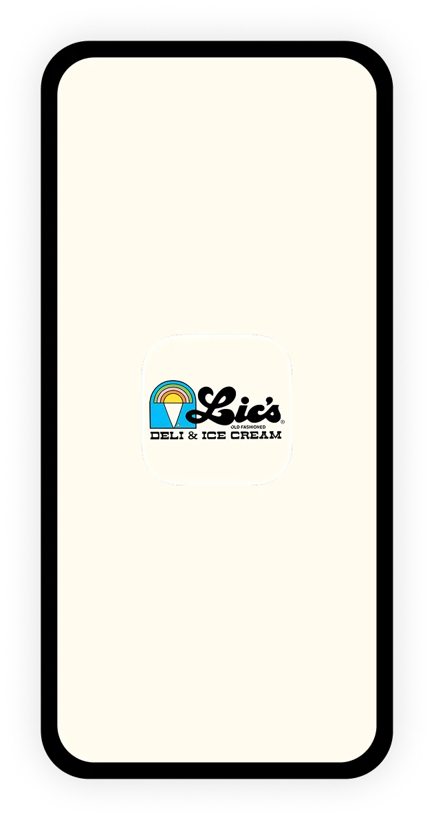 Lic's Deli & Ice Cream app