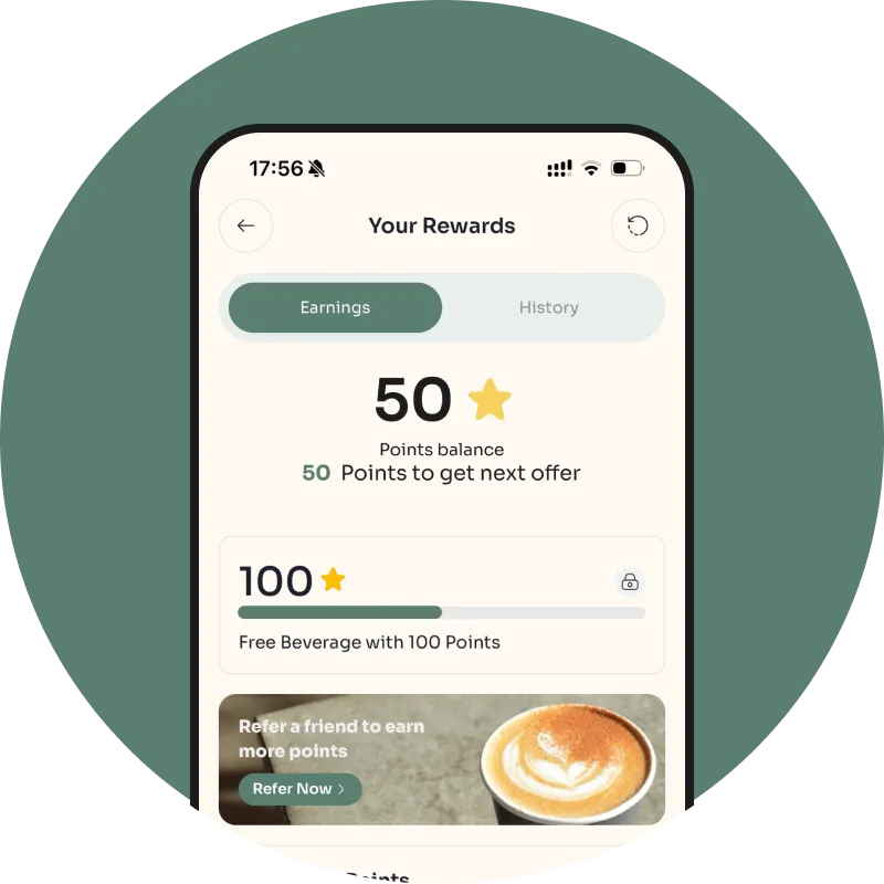 ⭐ Earn Rewards