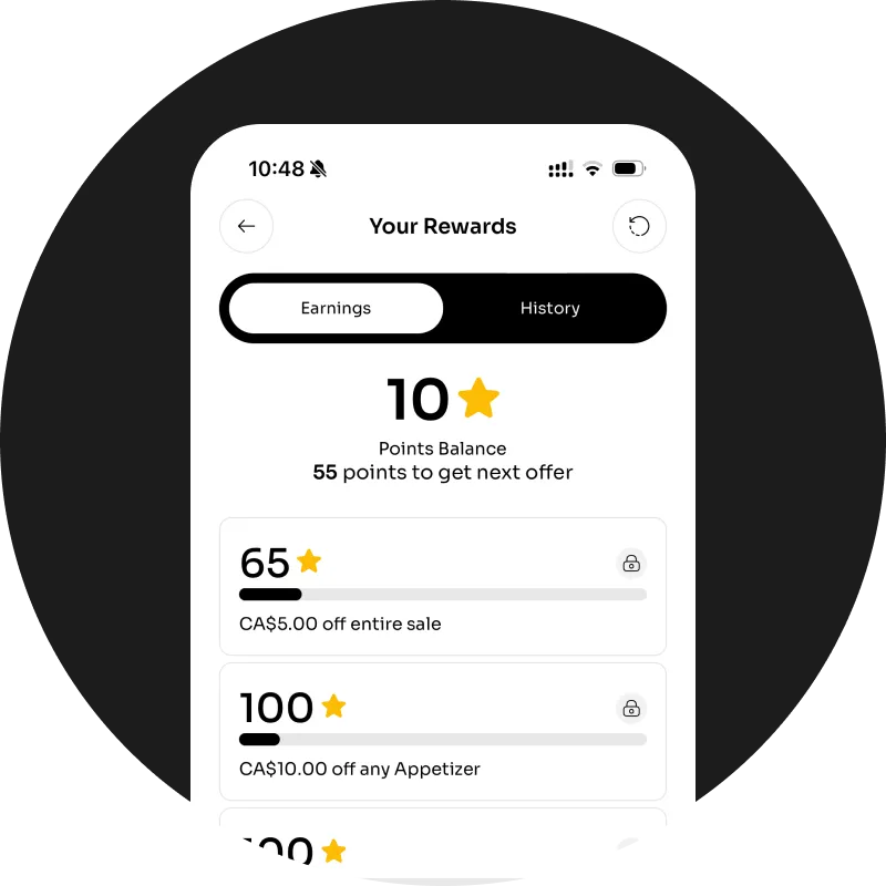 ⭐ Earn Rewards