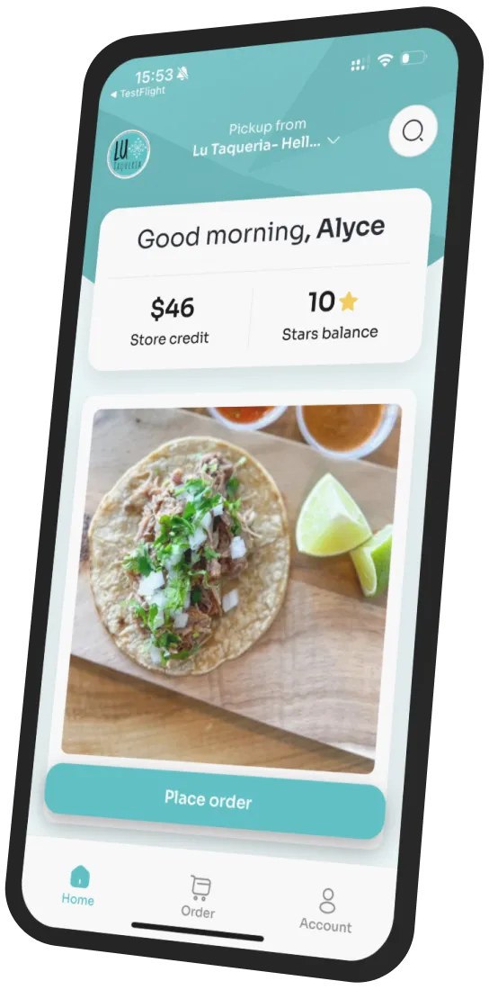Lu Taqueria app preview