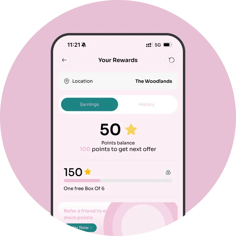 ⭐ Earn Rewards