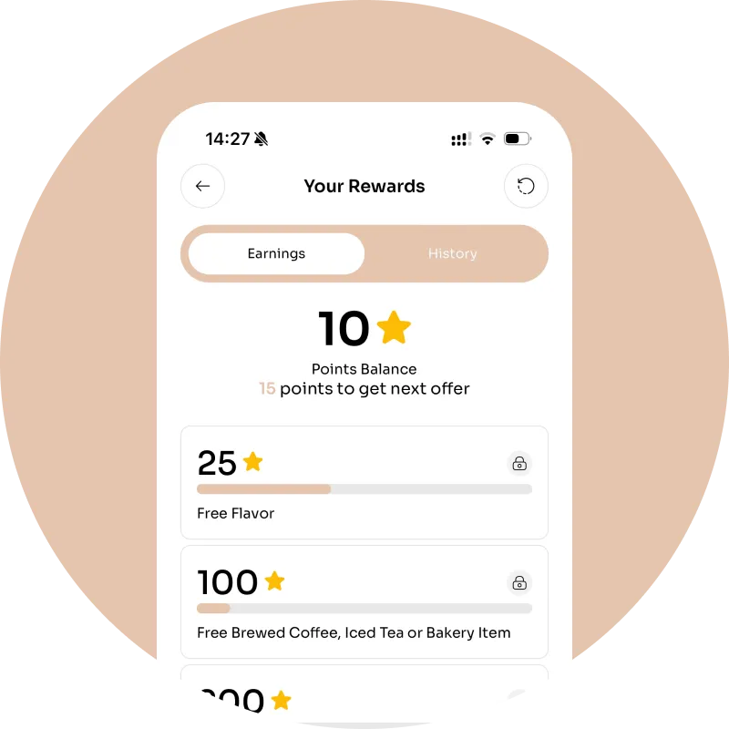 ⭐ Earn Rewards
