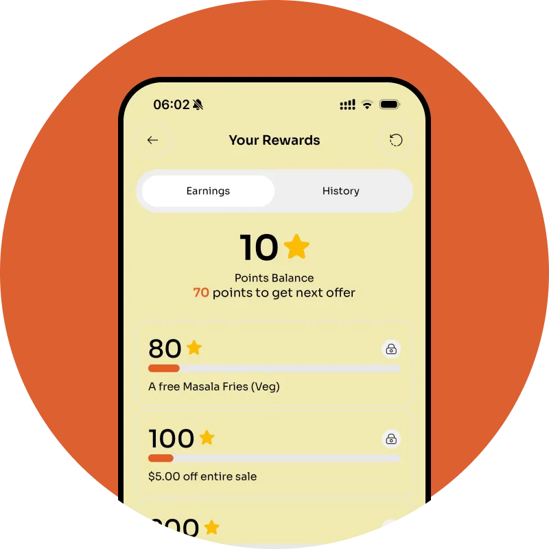 ⭐ Earn Rewards