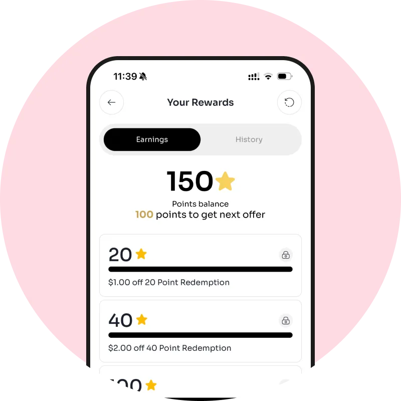 ⭐ Earn Rewards