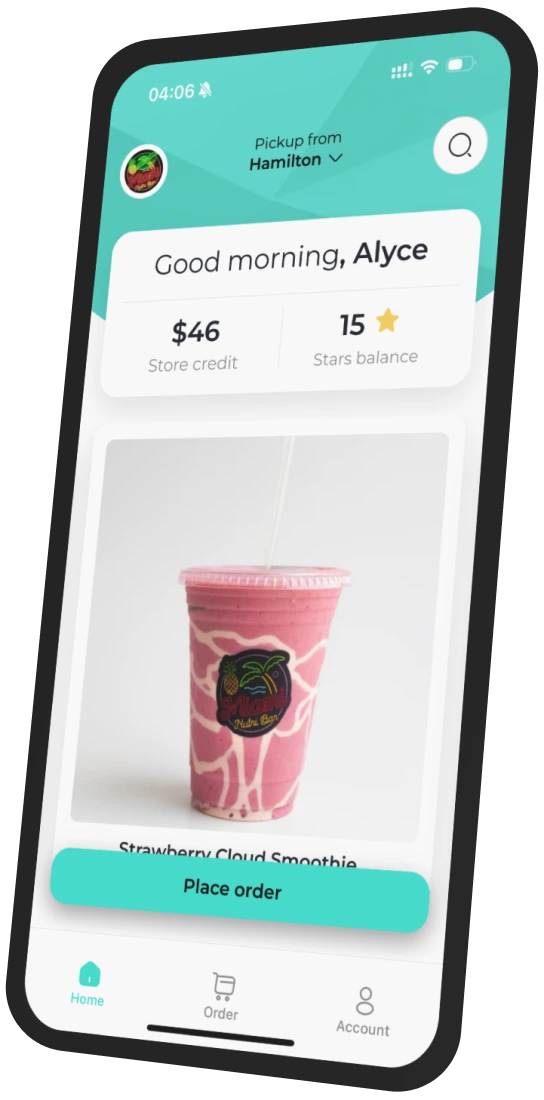 Miami Nutri Bar app preview