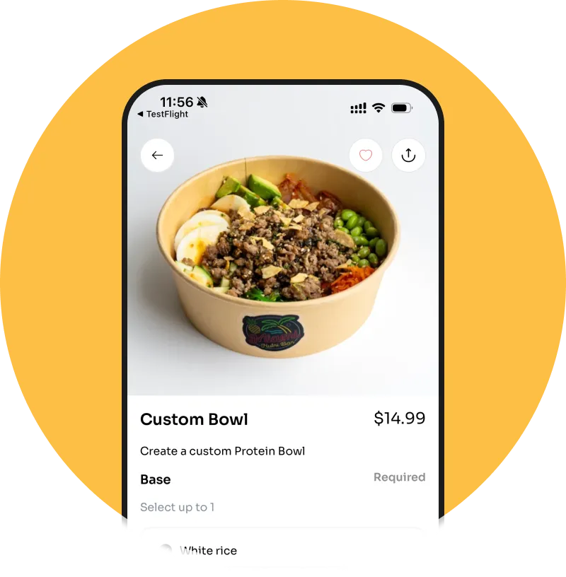 🥊 Order Ahead