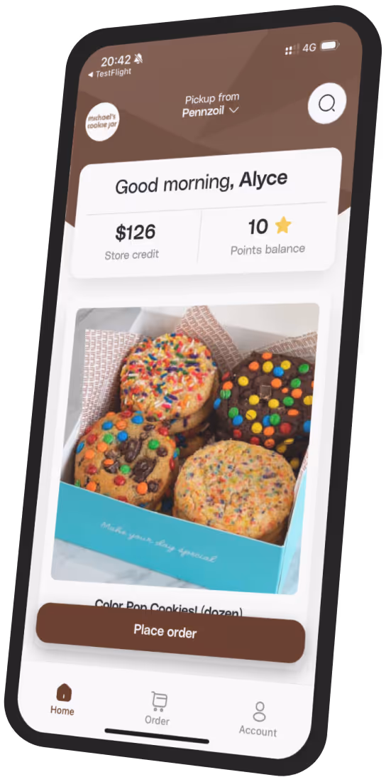 Michael’s Cookie Jar app preview