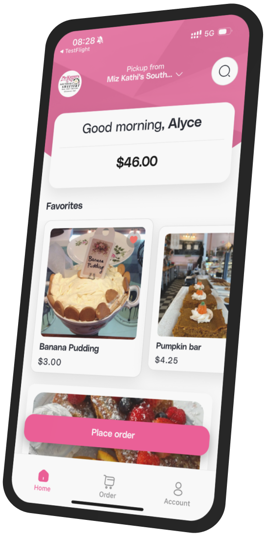 Miz Kathi’s Café & Sweetery app preview