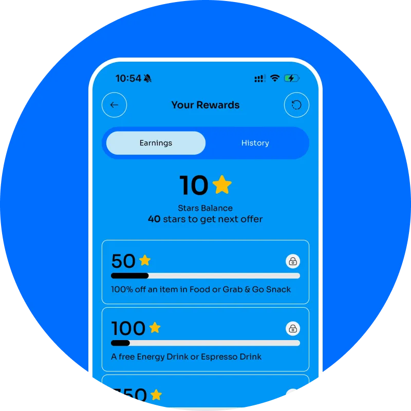 ⭐ Earn Rewards