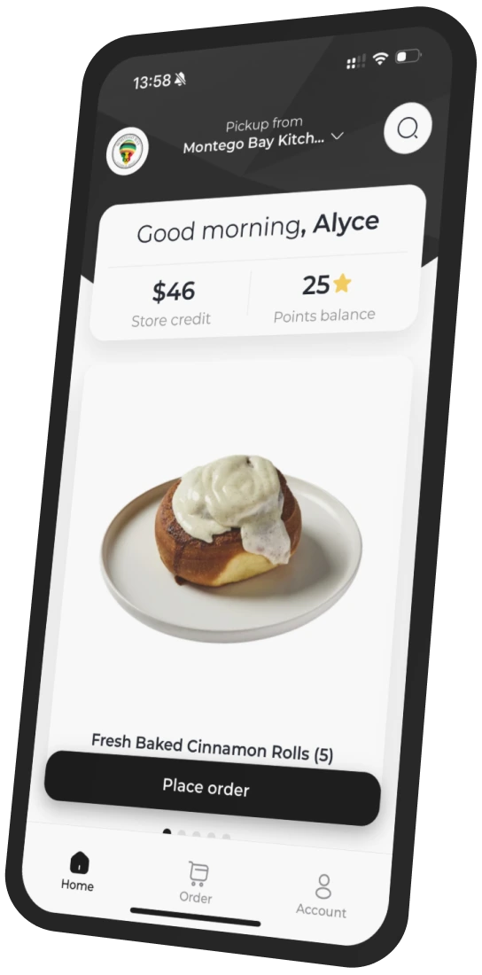 Montego Bay Kitchen app preview