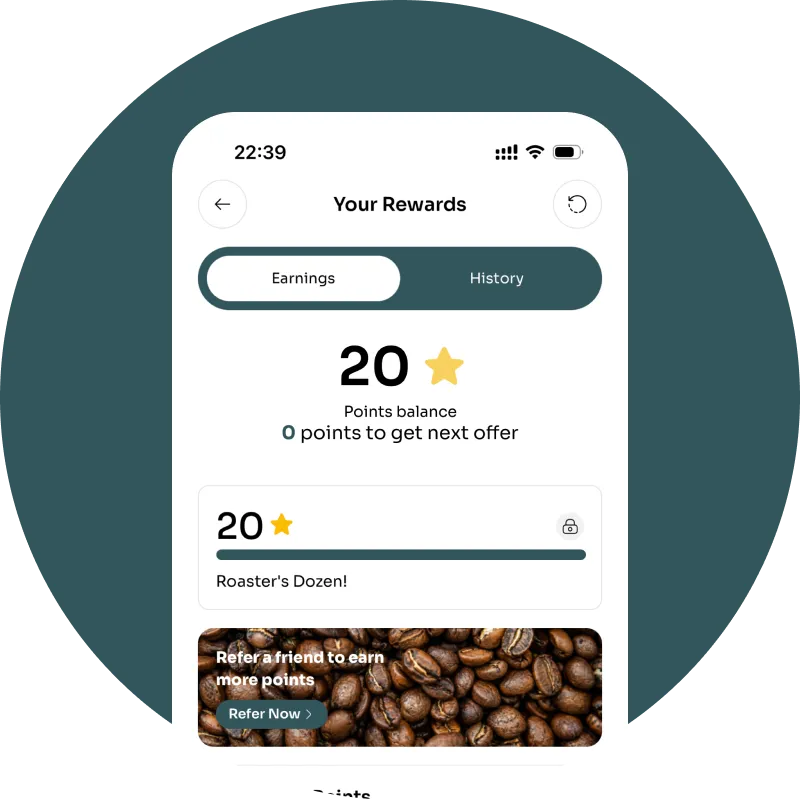 ⭐ Earn Rewards