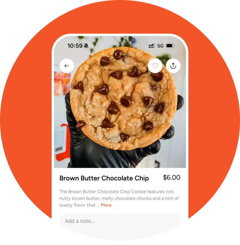 🍪 Order Ahead