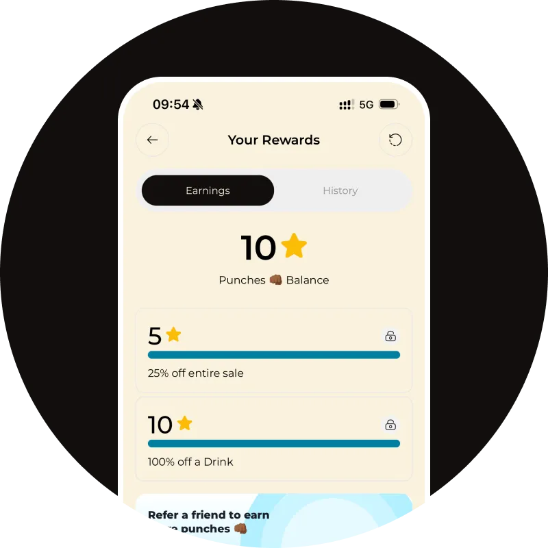 ⭐ Earn Rewards