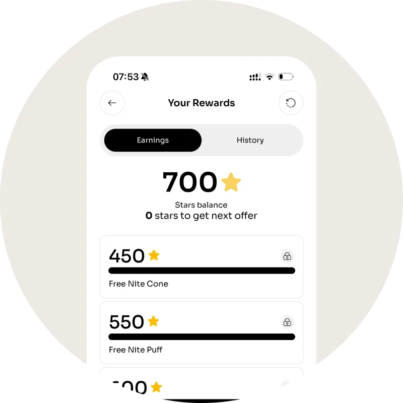 β Earn Rewards