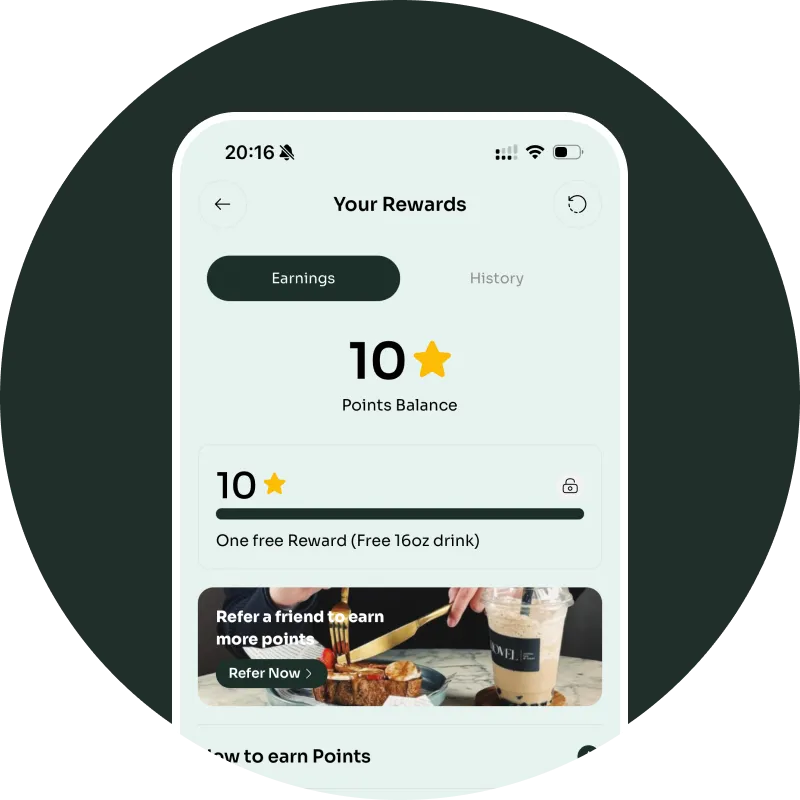 ⭐ Earn Rewards