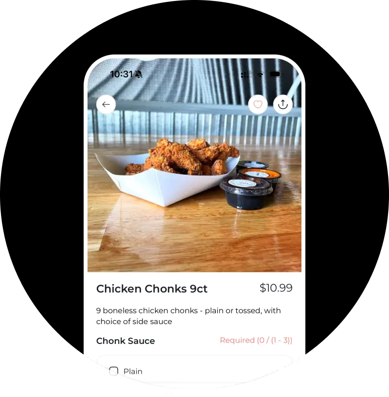 🍔 Order Ahead