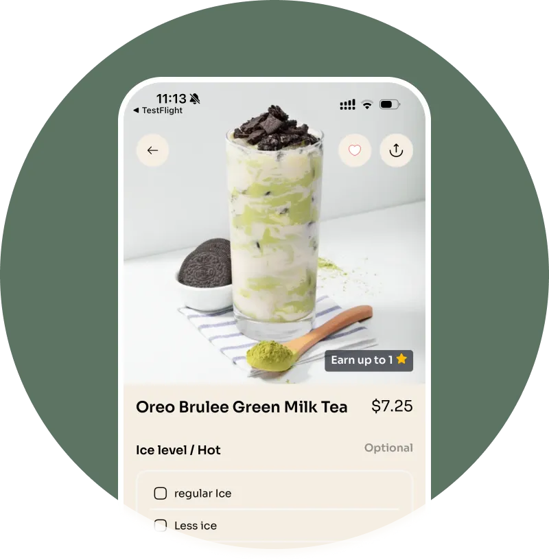 🍵 Order Ahead