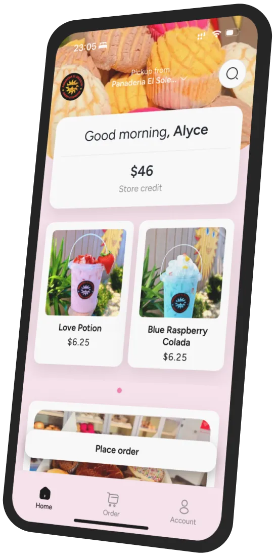 Panaderia El Solecito app preview