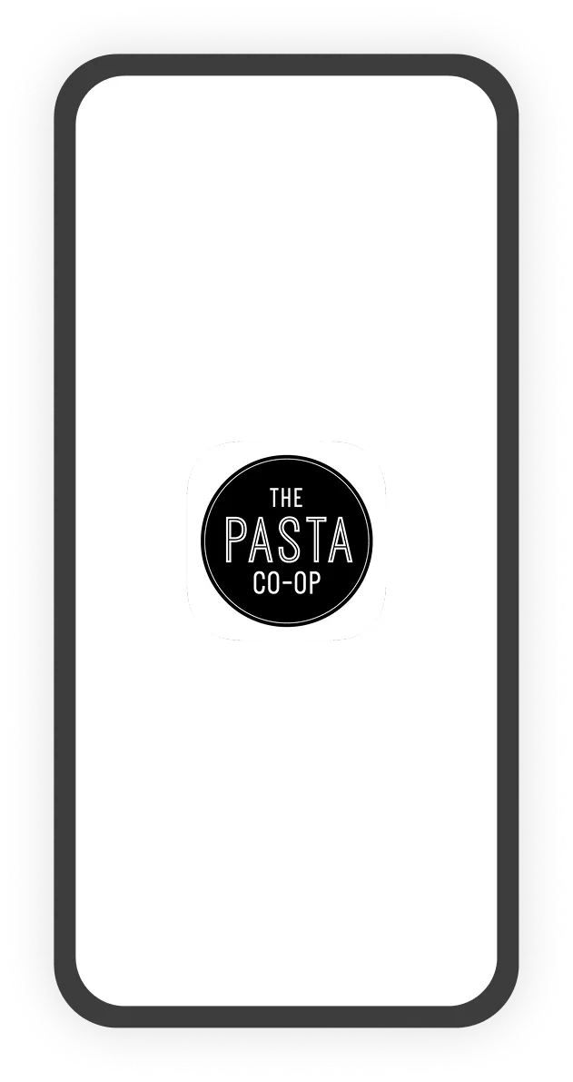 Pasta Co-Op app