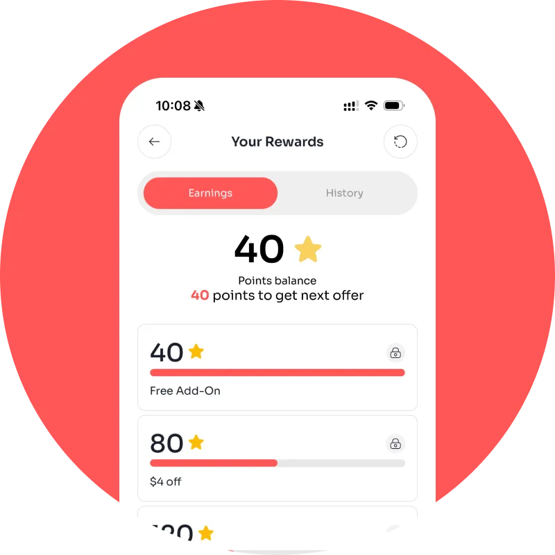 ⭐ Earn Rewards