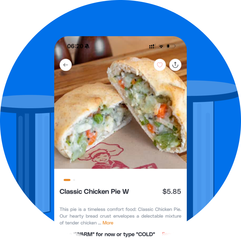 🥧 Order Ahead