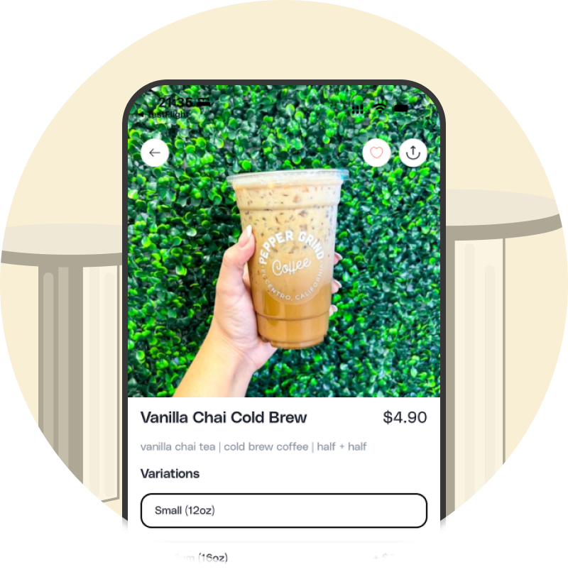 ☕ Bold Sips & Bomb Food