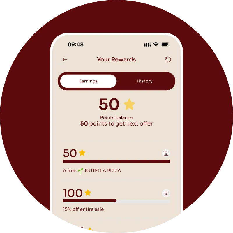 ⭐ Earn Rewards