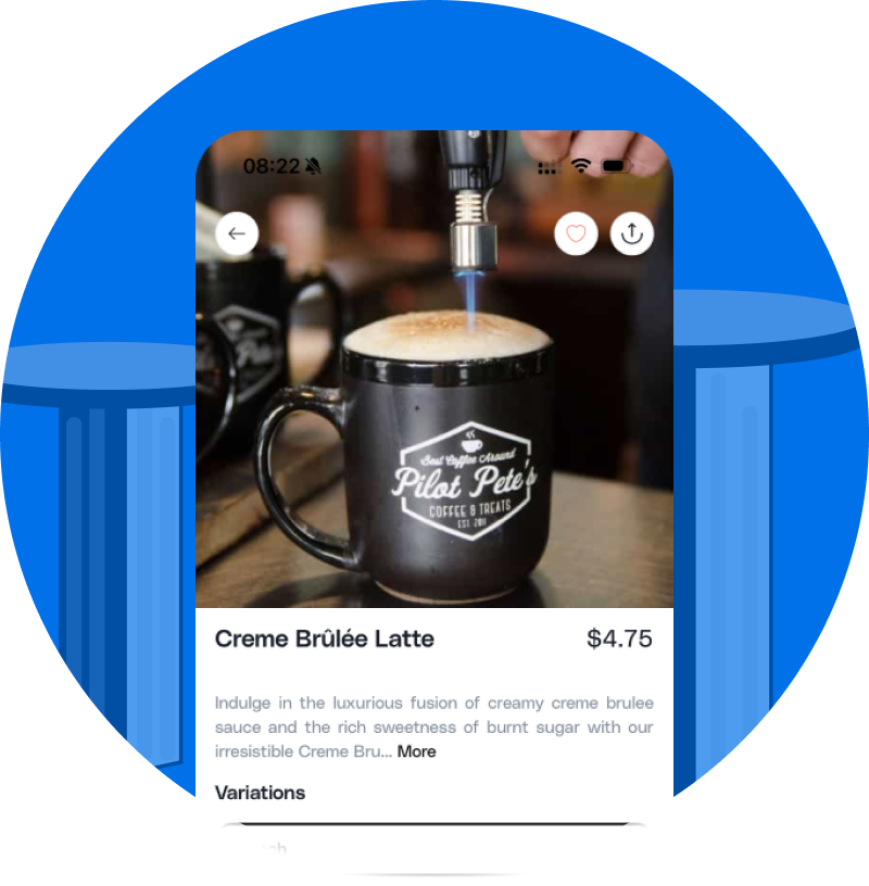 ☕ Order Ahead, Take Off Smoothly