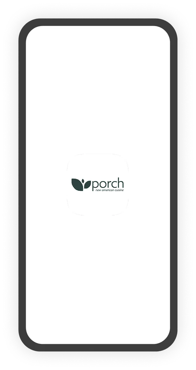 Porch Restaurant app