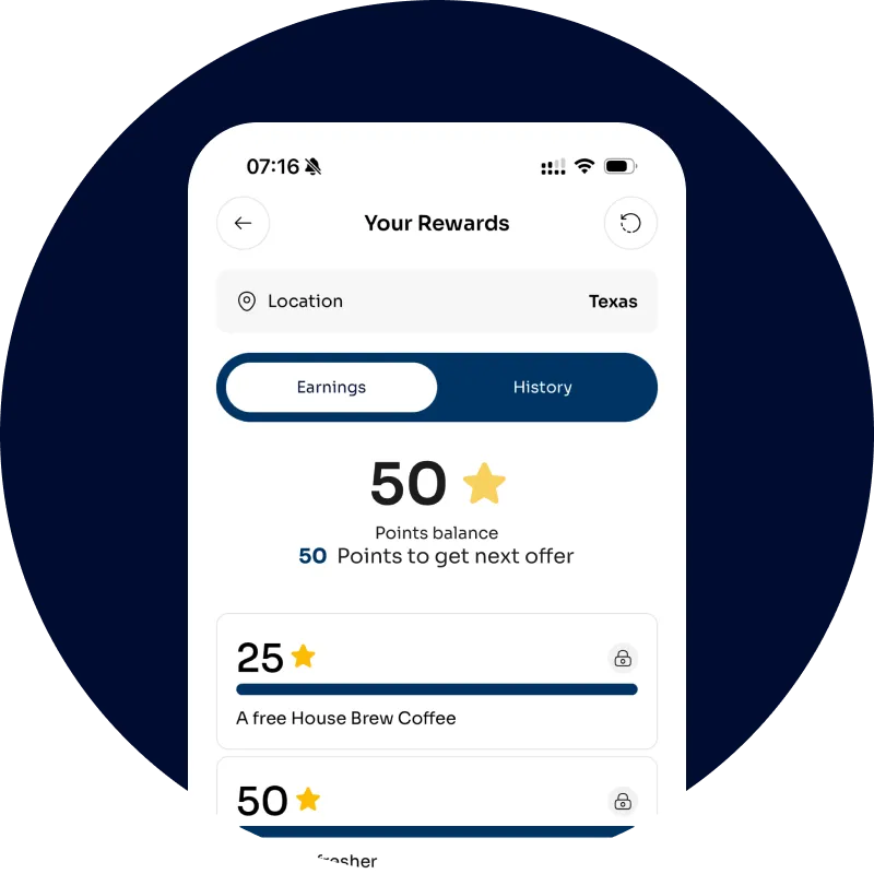 ⭐ Earn Rewards