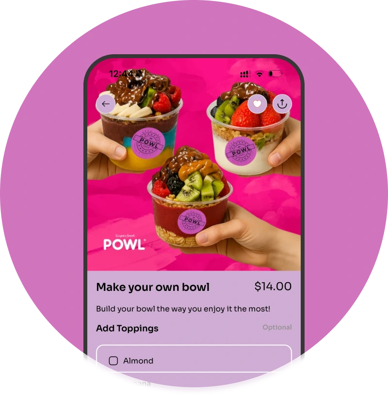 🥣 Order Ahead