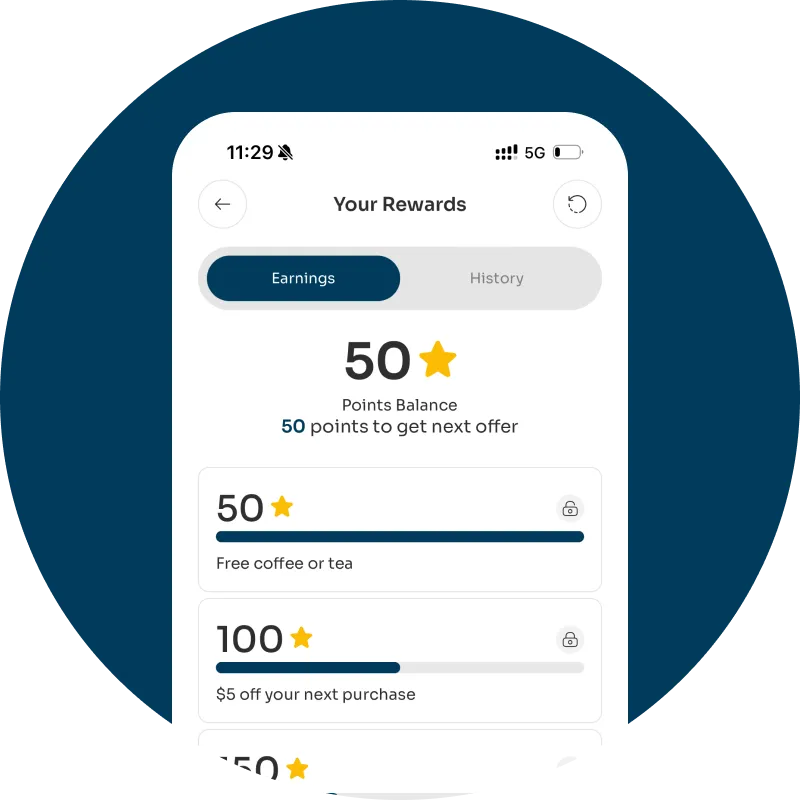 ⭐ Earn Rewards