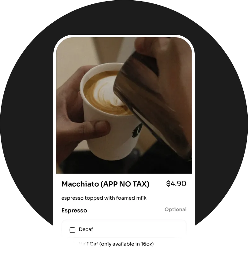 ☕ Order Ahead